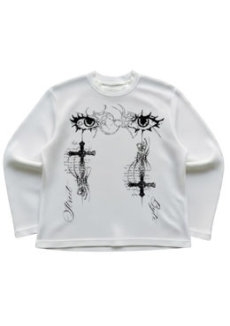 Angel Eyes Waffle tee
