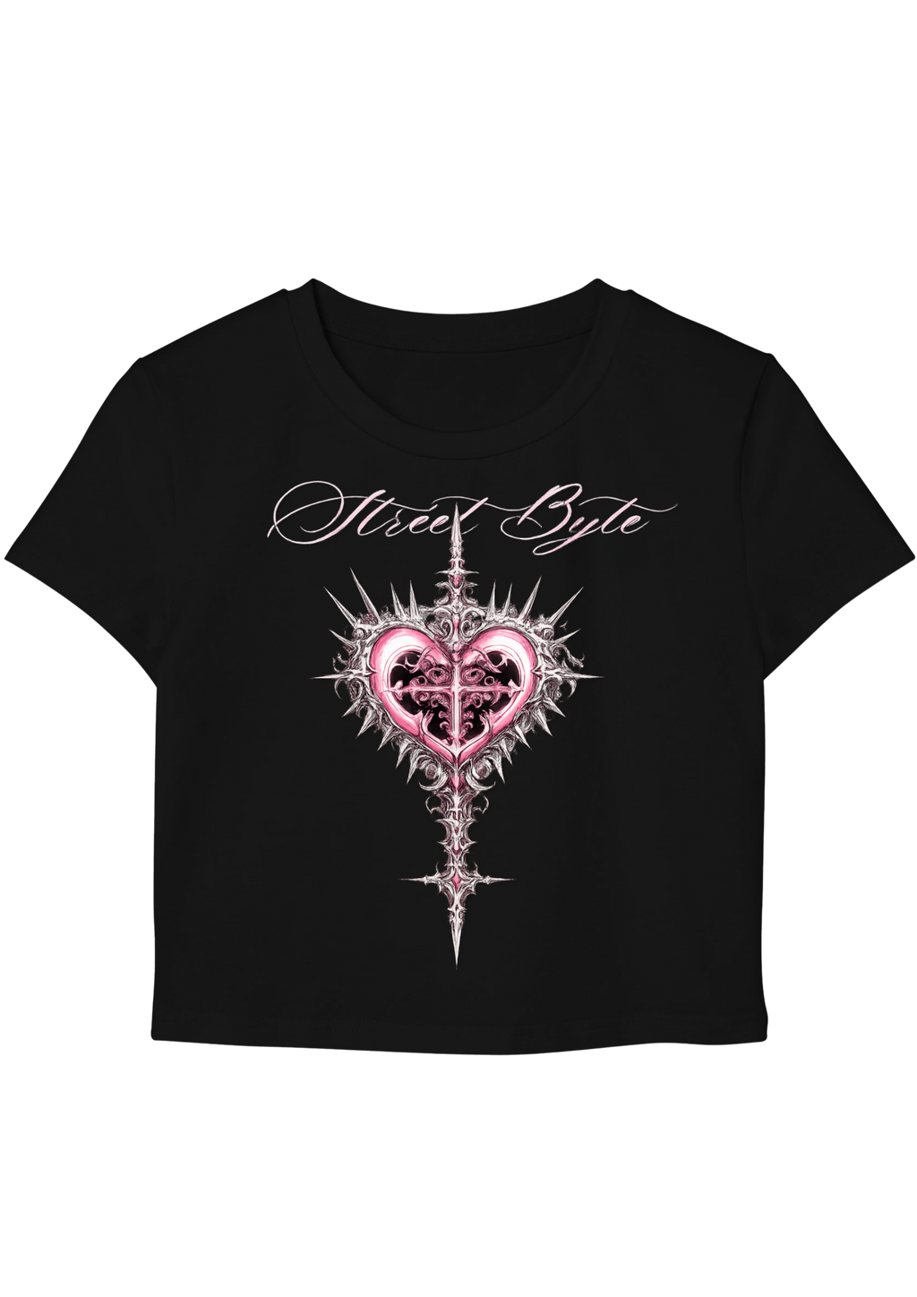 Sacred Heart Gothic Baby Tee