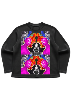 Neon Mind Mirror Waffle tee