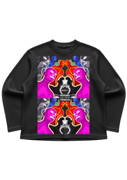 Neon Mind Mirror Waffle tee