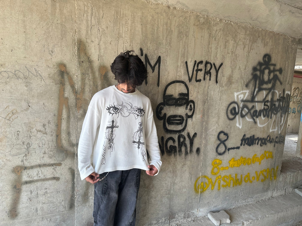 Angel Eyes Waffle tee